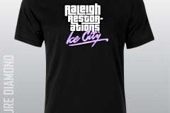 T-Shirt Design - Raleigh Restorations Ice City GTA Inspired Logo