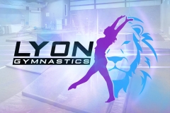 Logo Design - Lyon Gymnastics Gym - Emporia, Kansas