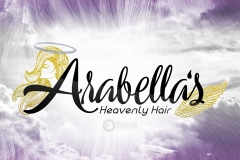 Logo Design - Arabella's Heavenly Hair Beauty Salon - Omaha, Nebraska