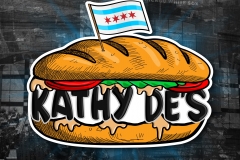 Logo Design - Kathy De's Restaurant - Chicago, Illinois
